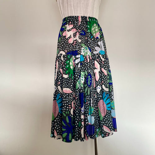 Tiered Skirt- Confetti Blooms