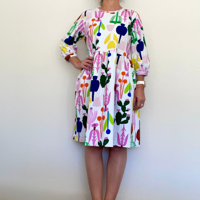 Harlow Tiered Dress - Garden Light