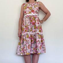 Load image into Gallery viewer, Bella Dress - Retro Flowers