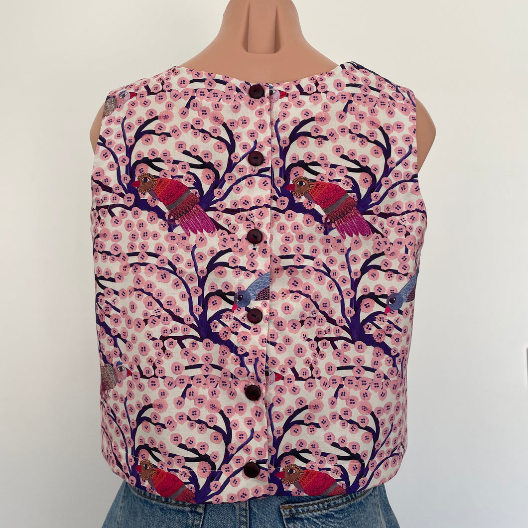 Olinda Top - Maquilishuat Birds