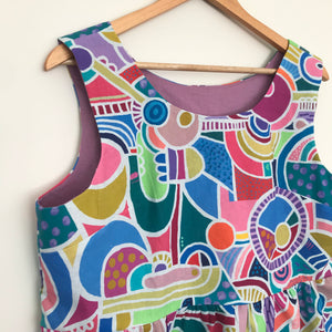 Bella Peplum Top - Carnival