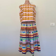 Load image into Gallery viewer, Olinda top and skirt set - Colour Bomb Lines
