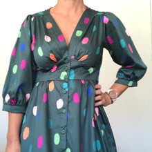 Load image into Gallery viewer, Melody Dress - Summer Spots green