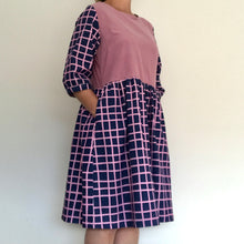 Load image into Gallery viewer, Harlow Dress - crosshatch