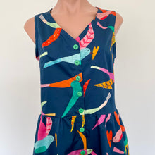 Load image into Gallery viewer, Lacey Dress - Colourful Birds