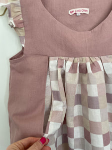 Willow Top - Serene Pink Checks