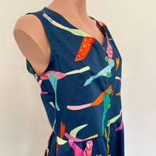 Load image into Gallery viewer, Lacey Dress - Colourful Birds
