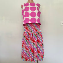 Load image into Gallery viewer, Olinda top and skirt set - Sweet Love Stripe
