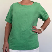 Load image into Gallery viewer, Evie top (short sleeve) - Absinthe