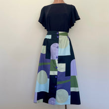 Load image into Gallery viewer, Ashlee Skirt - Geo Lilac