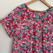 Load image into Gallery viewer, Celia Top - Floral Fest Pink