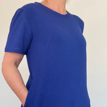 Load image into Gallery viewer, Lilly Tee Dress - Cobalt