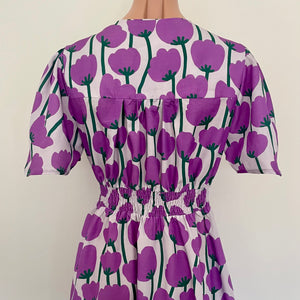 Rachel Dress - Tulips Lilac
