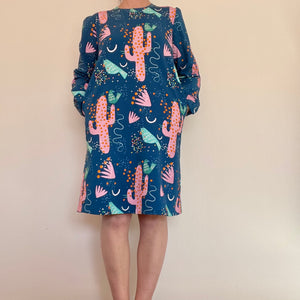 Lilly Dress - Birdy Cacti