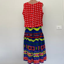 Load image into Gallery viewer, Olinda top and skirt set - Sweet Fritti (Blue front)