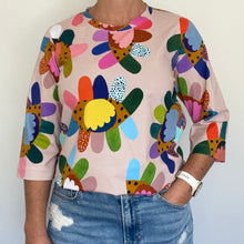 Load image into Gallery viewer, Lilly Tee 3/4 sleeve - Artists Eyes