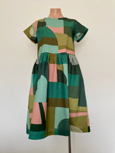 Load image into Gallery viewer, Zoe Dress - Into Town Green