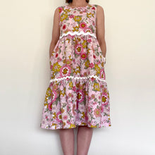 Load image into Gallery viewer, Bella Dress - Retro Flowers