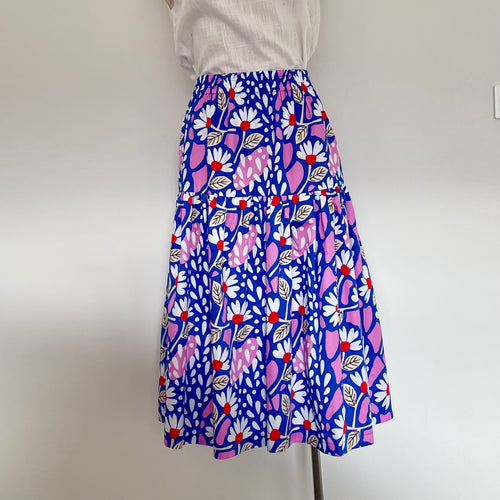 Tiered Skirt - Heart Traveller