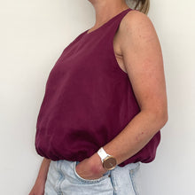 Load image into Gallery viewer, Kassia Top - Plum