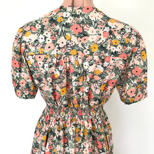 Load image into Gallery viewer, Melody Dress - Floral Fest Green