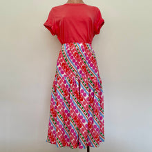 Load image into Gallery viewer, Tiered Skirt - Sweet Love Stripe