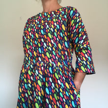 Load image into Gallery viewer, Charli Dress - Rainbow Drops