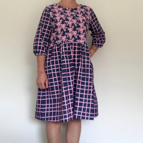 Harlow Dress - Crosshatch