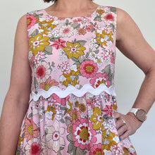 Load image into Gallery viewer, Bella Dress - Retro Flowers