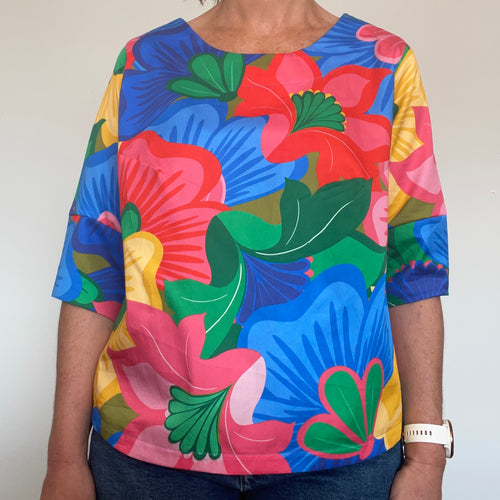 Kristina Top - Bold Blooms