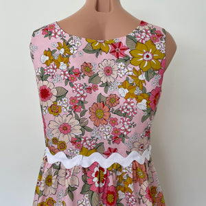 Bella Dress - Retro Flowers