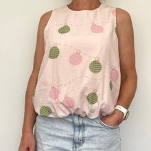 Load image into Gallery viewer, Kassia Top - Baubles pink