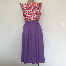 Load image into Gallery viewer, Two tiered Skirt - Bougainvillea