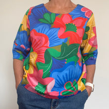 Load image into Gallery viewer, Kristina Top - Bold Blooms