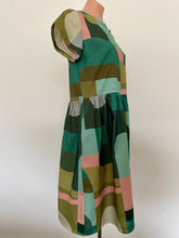 Load image into Gallery viewer, Zoe Dress - Into Town Green