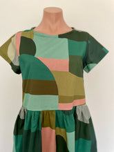 Load image into Gallery viewer, Zoe Dress - Into Town Green