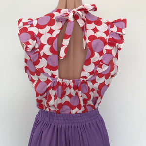 Sherri Top - Sixties Flower