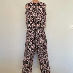 Jessie Pants - Wonky Flowers