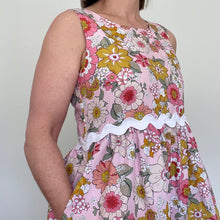 Load image into Gallery viewer, Bella Dress - Retro Flowers