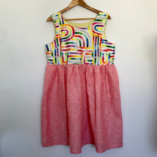 Load image into Gallery viewer, Bella Dress - Rainbow Maze