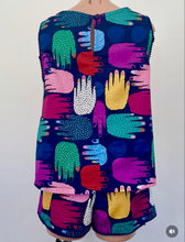 Load image into Gallery viewer, Sophia Top and Shorts Set - Bright Hands