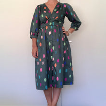 Load image into Gallery viewer, Melody Dress - Summer Spots green