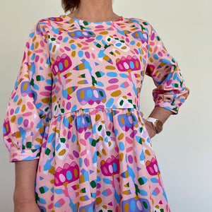 Harlow Tiered Dress - Oasis