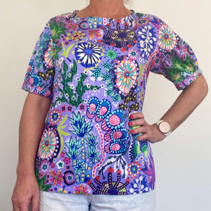 Evie top - Neon Sea