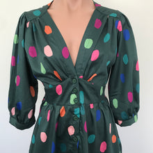 Load image into Gallery viewer, Melody Dress - Summer Spots green