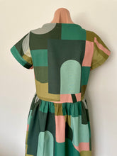 Load image into Gallery viewer, Zoe Dress - Into Town Green