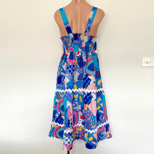 Molly Dress - Gala Blue