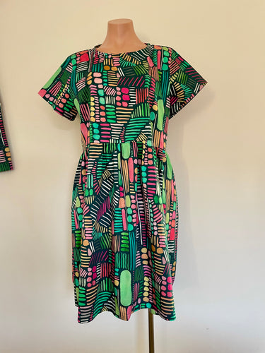 Zoe Dress - Rainbow Stitches