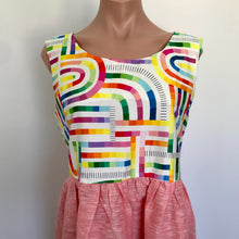 Load image into Gallery viewer, Bella Dress - Rainbow Maze