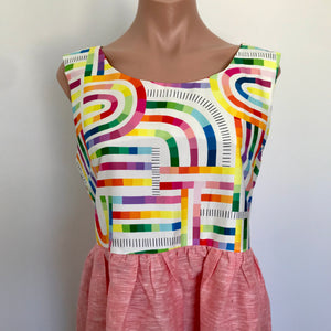 Bella Dress - Rainbow Maze